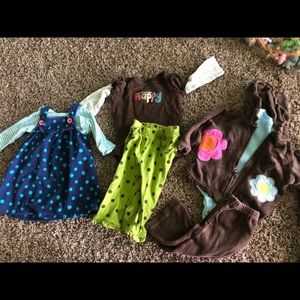 6-9 month baby girl lot - fall/winter